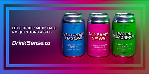 Try a mocktail, don't miss a thing.