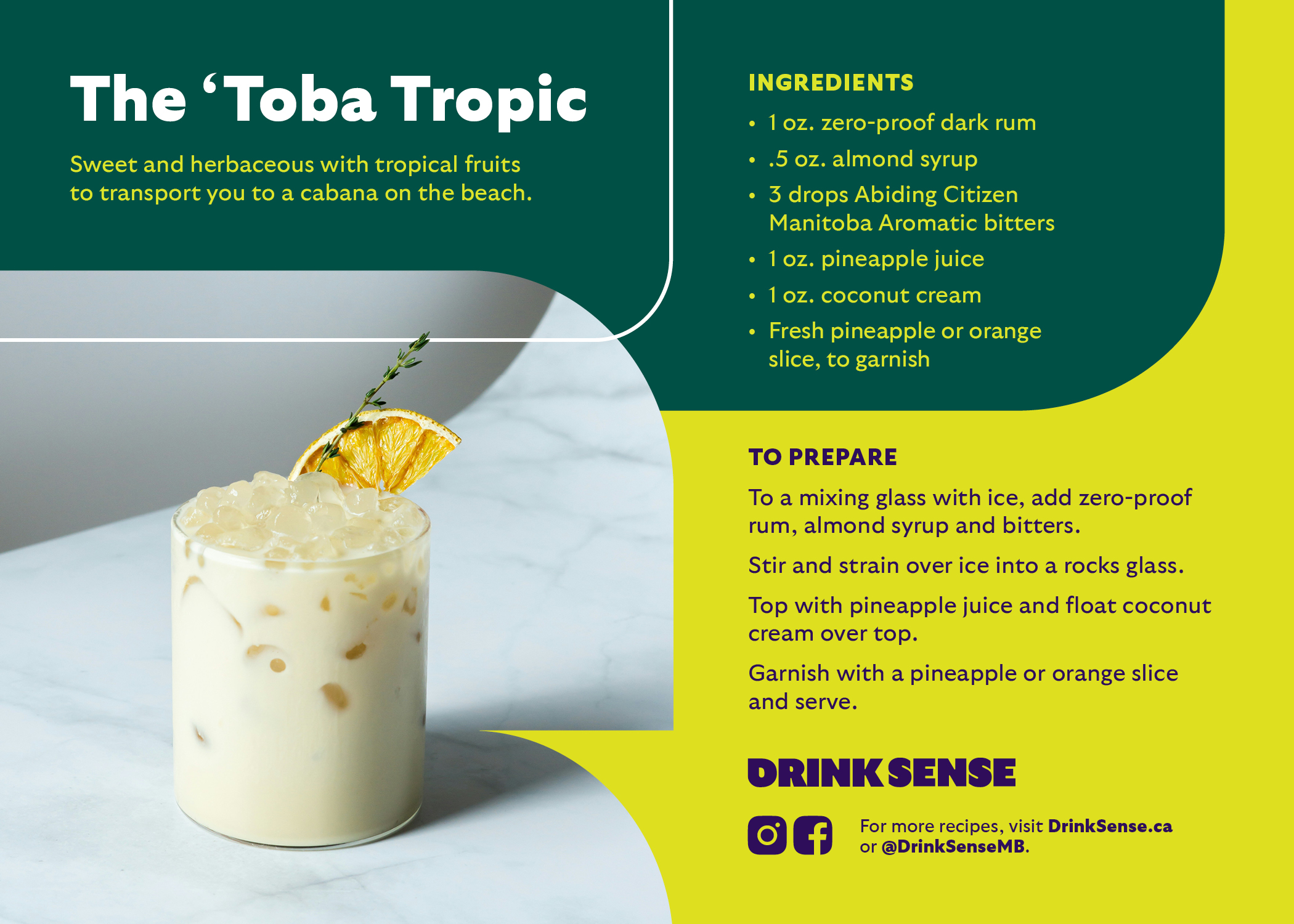 Spicy Grapefruit Ginger recipe card