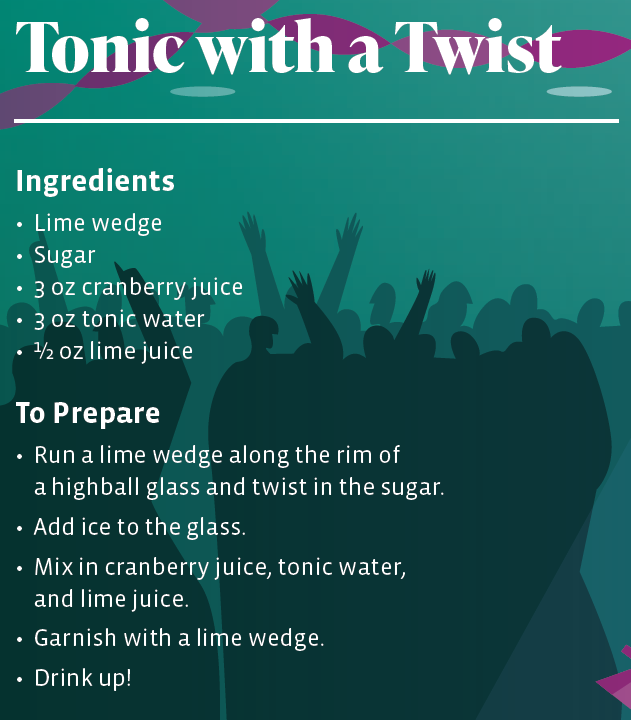 Tonic with a Twist recipe card