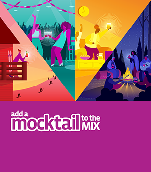 cover of Mocktail guide booklet