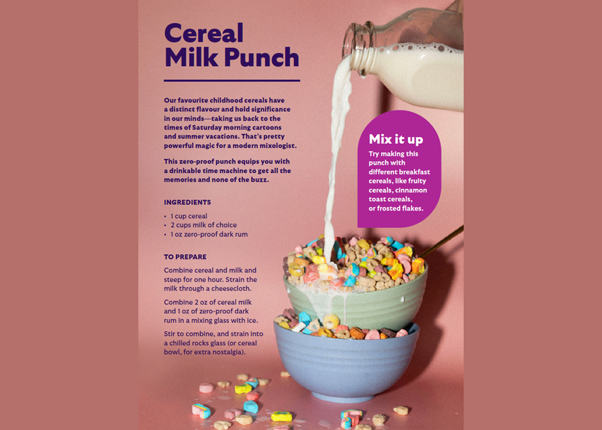 Cereal Milk Punch Recipe